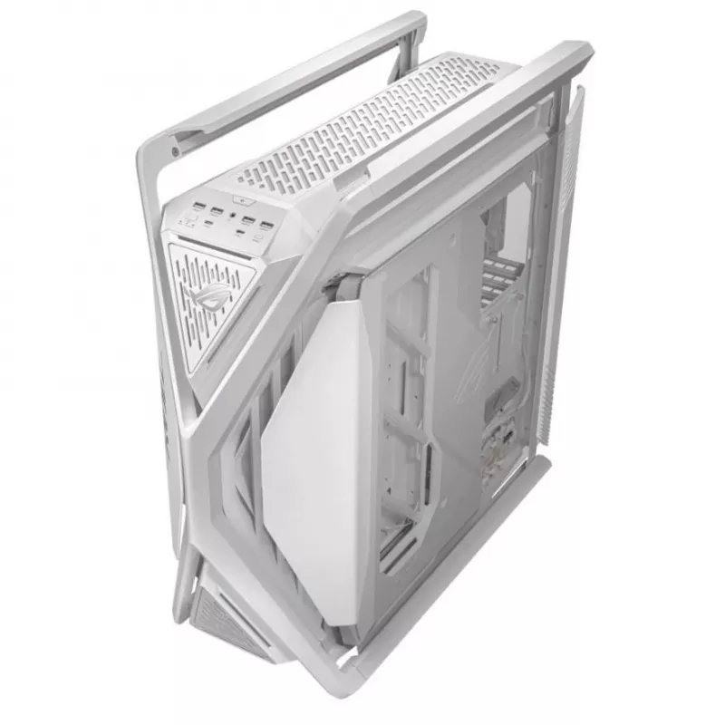 ASUS ROG GR701 Hyperion White, PC, Valge, ATX, EATX, micro ATX, Mini-ITX, Alumiinium, Multi, Esipaneel
