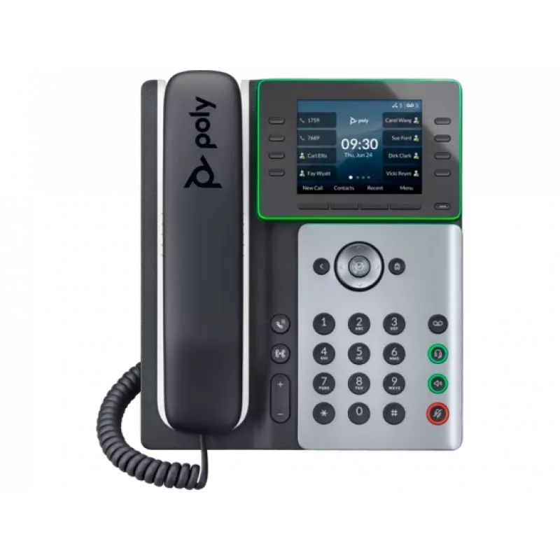 HP Poly Edge E320 IP-telefon ja PoE-toega, IPS, 320 × 240 pikslit, 4:3, HTTPS, ENERGY STAR, EAC, RoHS, Federal Communications Commission (FCC), CE, BSMI