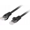 Võrgukaabel LANBERG PCU6-10CU-0025-BK Cat6 F/UTP RJ-45 0,25 m Must