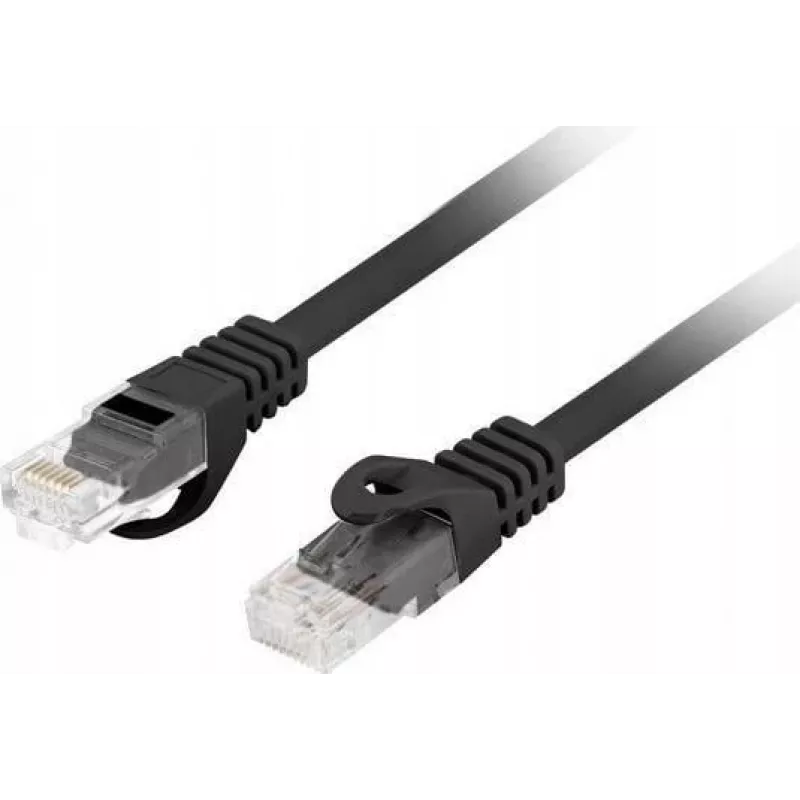 Võrgukaabel LANBERG PCU6-10CU-0025-BK Cat6 F/UTP RJ-45 0,25 m Must