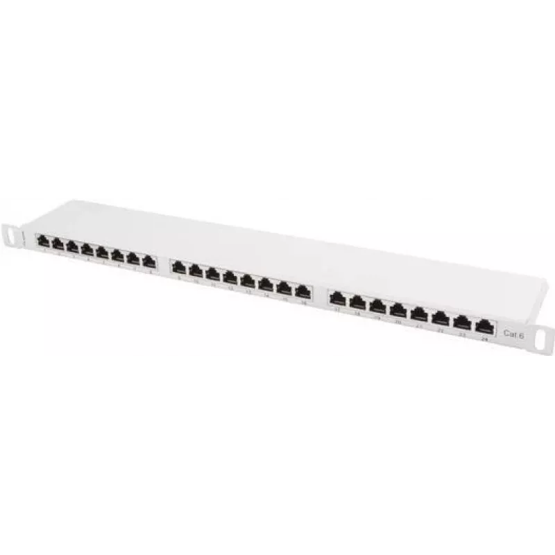 Lanberg PPS6-0024-S patch-paneel 0.5U