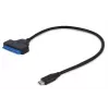 Gembird AUS3-03 USB-C – 2,5-tollise SATA ketta adapter, 0,2 m, must