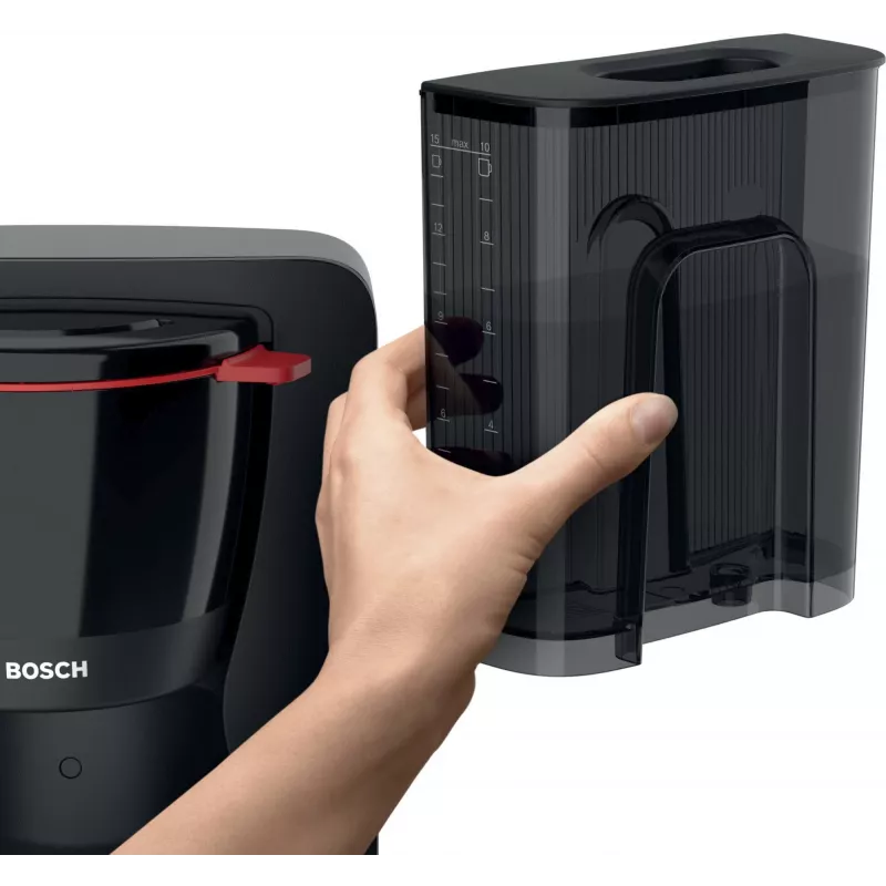 Tilgakohvimasin Bosch TKA2M113, 1,25 L veepaak, 15 tassi, must