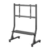 Mobiilne telerialus ART STO SD-22 45–90-tollistele ekraanidele, VESA 100×100–800×400, koormus 60 kg, teras, ratastega