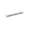 Patch panel 1U LANBERG PPS7-1024-S — 24 pordiga, Cat7, F/UTP, metall, 1U (445×102×44,5 mm)