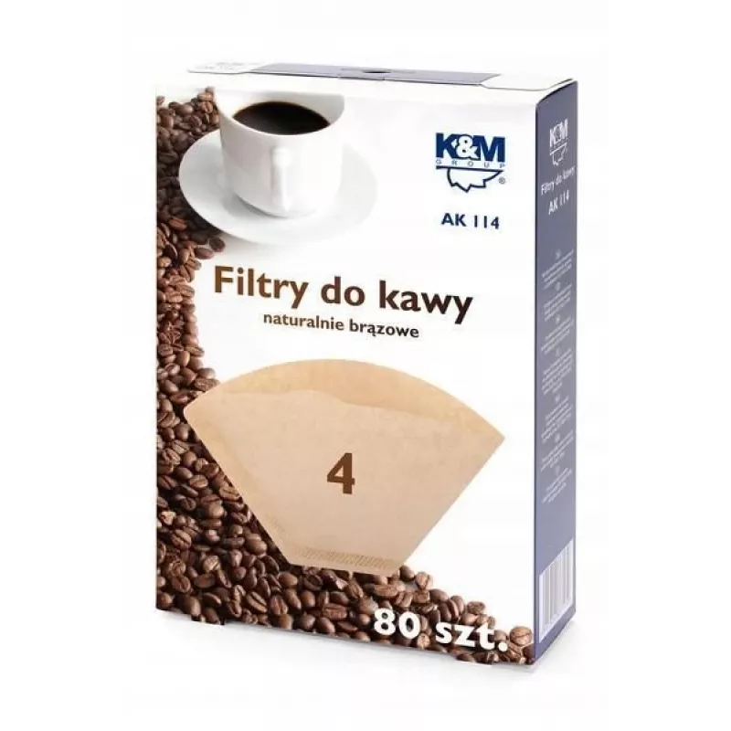 Coffee Filters for Coffee Machine K&m Suurus 4 80 tk