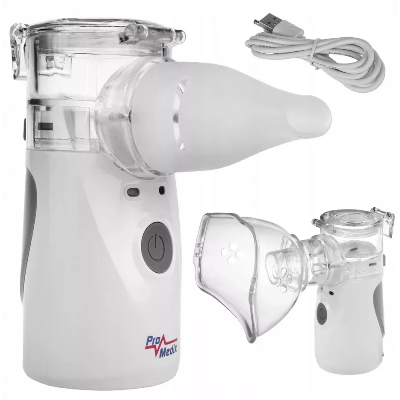 Kaasaskantav võrknebulisaator ProMedix PR-835 USB nebulisaator, akuga kaasaskantav nebulisaator