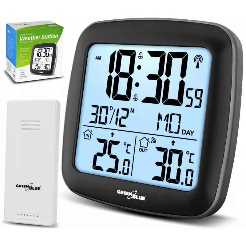 Thermometer Greenblue 60135 hall Valge