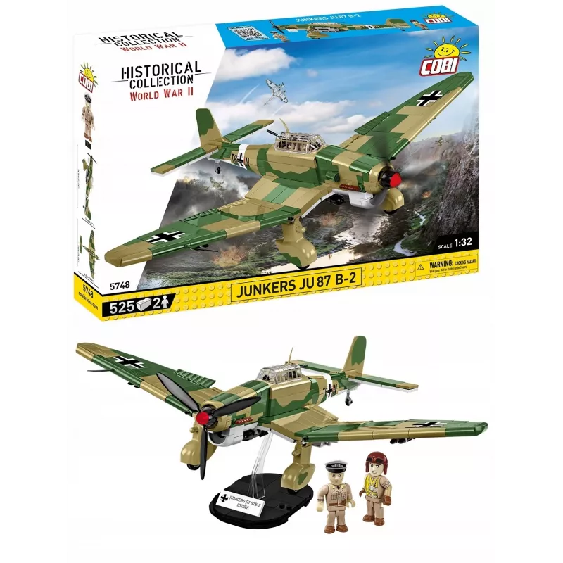 Cobi 1/32 Skaala Junkers Ju 87 B-2 Mudelikomplekt