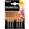 Aku Duracell AAA R03 6 tk