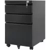 Kontori sahtliüksus Maclean MC-850 Must metall 2 sahtlit