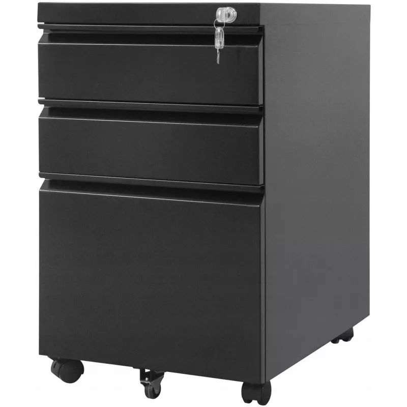 Kontori sahtliüksus Maclean MC-850 Must metall 2 sahtlit