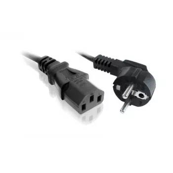 Toitekaabel SAVIO CL-146 — 3 m, IEC C13 IEC tüüp E, must