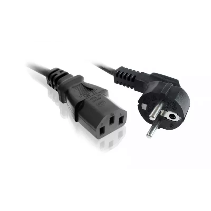 Toitekaabel SAVIO CL-146 — 3 m, IEC C13 IEC tüüp E, must