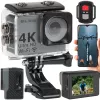 Action camera BLOW 78-538 — 4K Ultra HD, 2 inch display, 170° FOV, Wi‑Fi, image stabilizer, microSD up to 64 GB