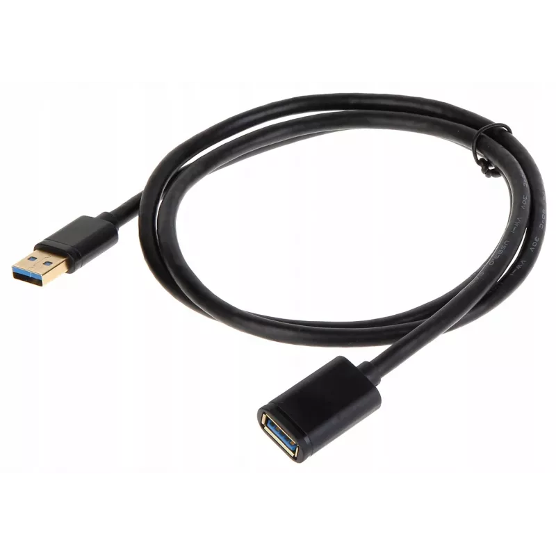 UNITEK Y-C457GBK USB kaabel USB 3.2 Gen 1 (3.1 Gen 1) 1 m USB A Must