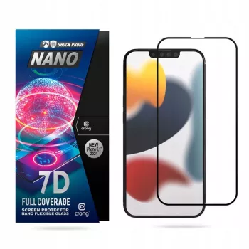 Hübriidklaas Crong 7D Nano Painduv Klaas Apple