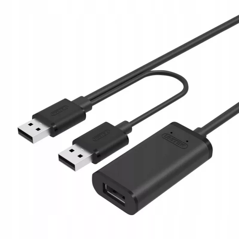 Aktiivne pikenduskaabel USB 2.0, 20m; Y-279