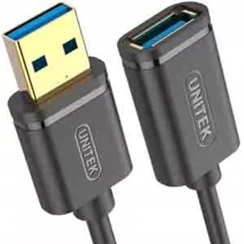 USB-kaabel Unitek Y-C4030GBK 3 m USB 3.1 Type-A to Type-B (andmeedastus ja laadimine)