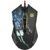 Mänguri optiline juhtmega hiir DEFENDER GM-933 SIN'SISTER 7200 dpi 6P RGB