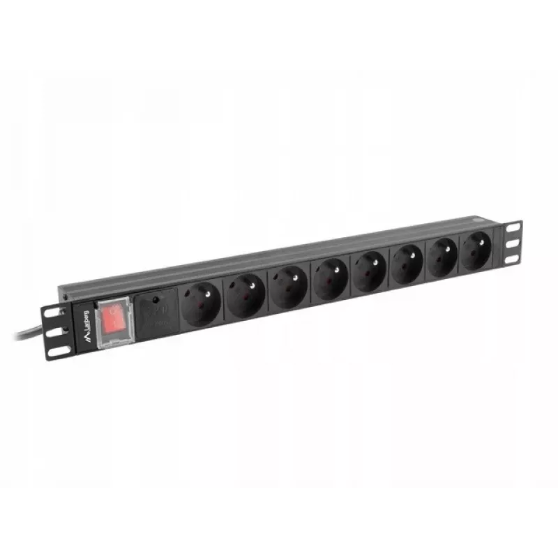 Toitejaotusseade Lanberg PDU-08E-0200-BK