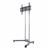 Edbak TR1 signialuse kuvari alus 190,5 cm (75) must, roostevaba teras