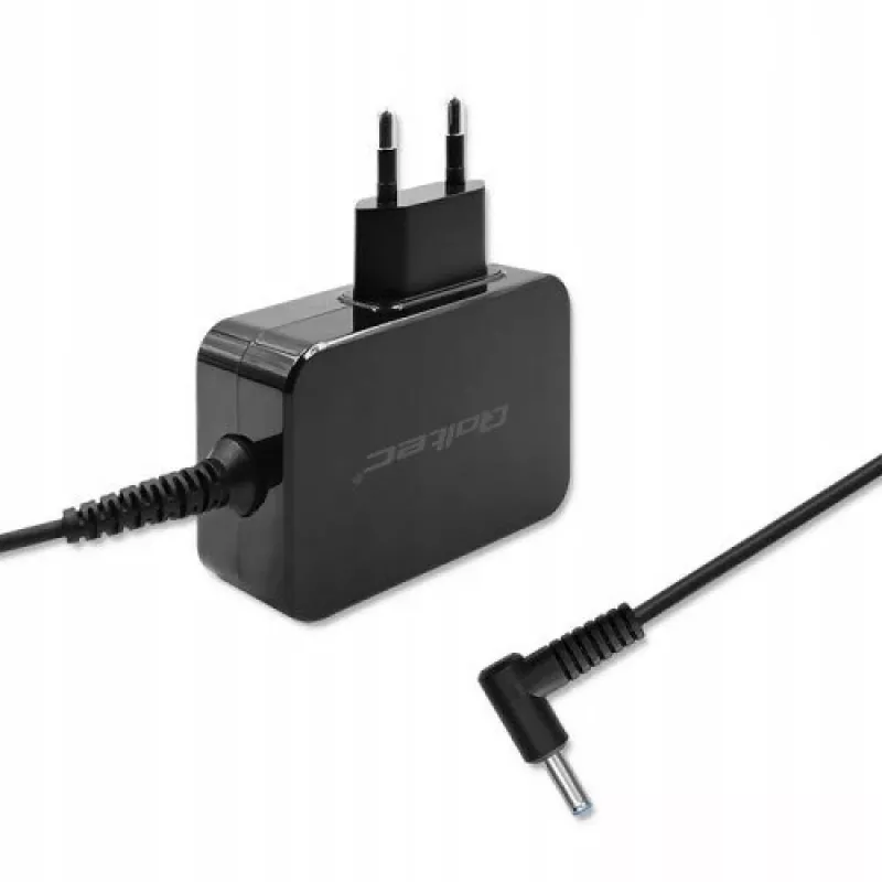 Vahelduvvoolu toiteadapter QOLTEC 51033 sülearvutitele, 45 W, 19,5 V, 2,31 A, 220–240 V, siseruumidesse, must, 1,7 m kaabel