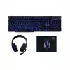 Klaviatuur ja hiir komplektis Rebeltec SHERMAN Gaming USB QZERTY Inglise Must
