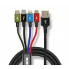 Universal 4 in 1 charging kaabel I-BOX USB IKUM4W1