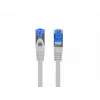 LANBERG võrgukaabel RJ-45 kuni RJ-45 S/FTP PCF6A-10CC-0050-S, 0.5 m, CCA juht, 500 MHz, LSZH, hall