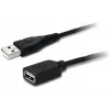 USB-pikenduskaabel Unitek Y‑C418GBK 5 m USB A USB A USB 2.0, must