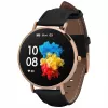 Nahast nutikell Garett Verona Gold-Must