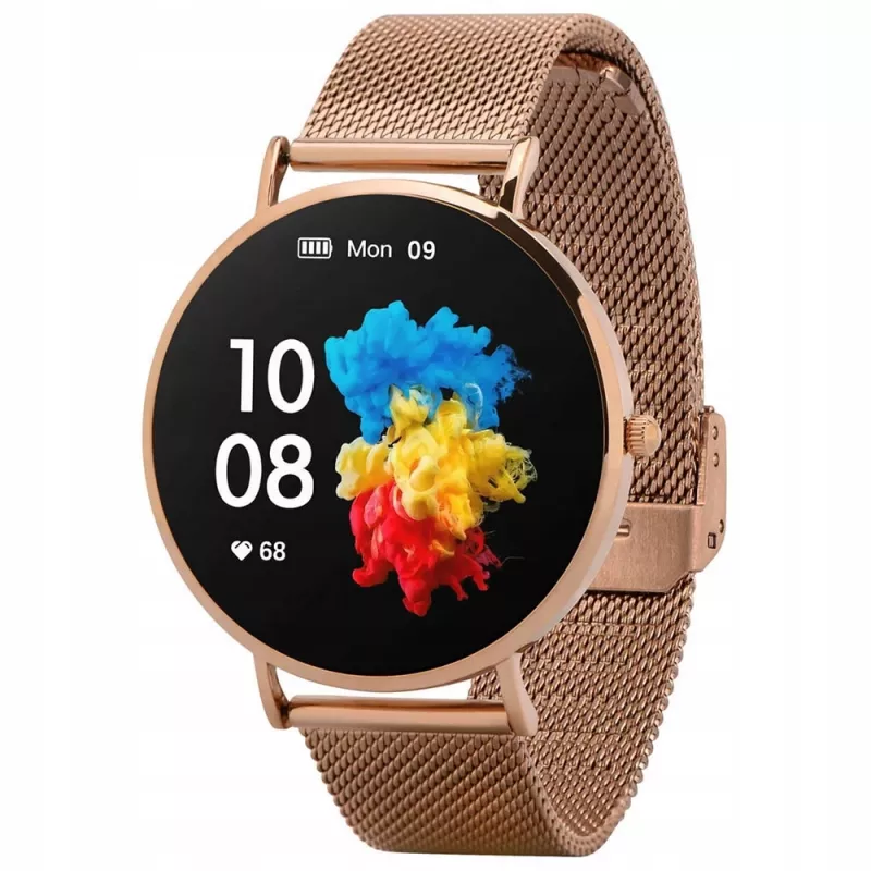 Nutikell Garett Verona Gold Steel AMOLED Bluetooth IP67 GPS SMS