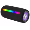 Kaasaskantav stereokõlar TRACER Stripe Must — 10 W RMS, Bluetooth/juhtmega, USB-A ja USB-C, MicroSD, sisseehitatud aku (kuni 5 h)