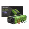 Autoinverter Qoltec Monolith 1200 W roheline 12 V