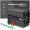 Pingemuundur QOLTEC Monolith 3000 MS Wave, 12 V → 230 V, 1500/3000 W, USB-ga