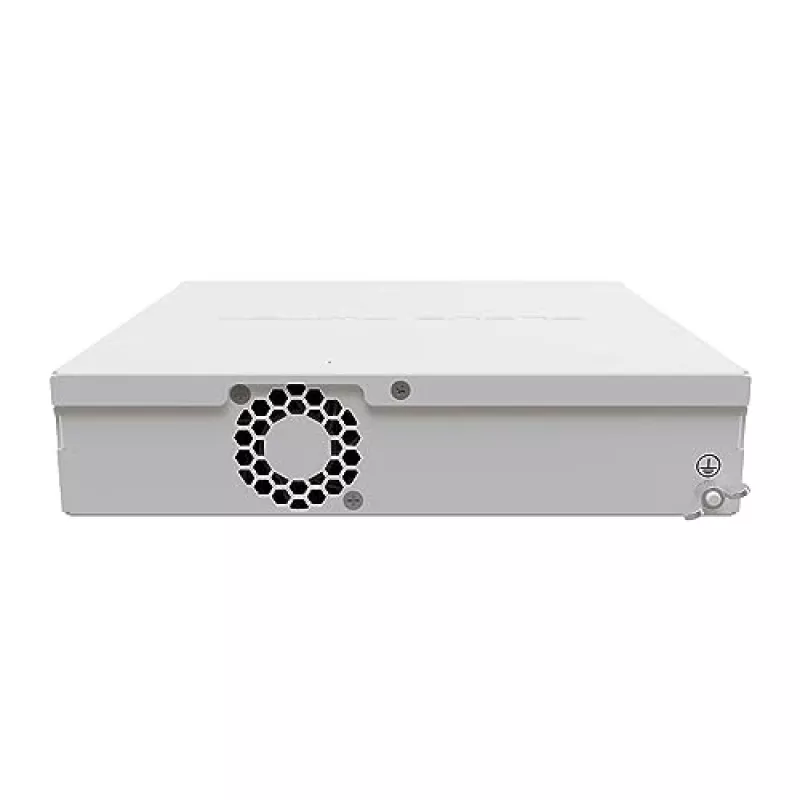 Hallatav L3 lüliti MikroTik CRS310-8G+2S+IN — 8× 2.5G RJ-45, 2× SFP+, PoE, 1U rack-paigaldus, Valge