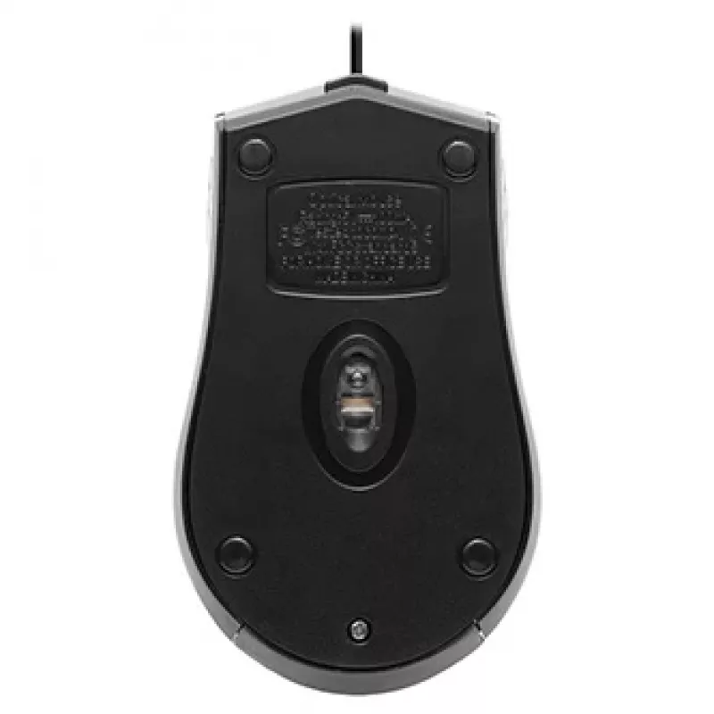 Optiline mõlemakäeline hiir DEFENDER HIT MB-530 — 1000 DPI, USB Type-A, must, 1,5 m juhe