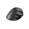 Juhtmeta optiline hiir NATEC CRAKE 2 — Bluetooth 5.2, 2400 DPI, 6 nuppu, paremakäeline, must