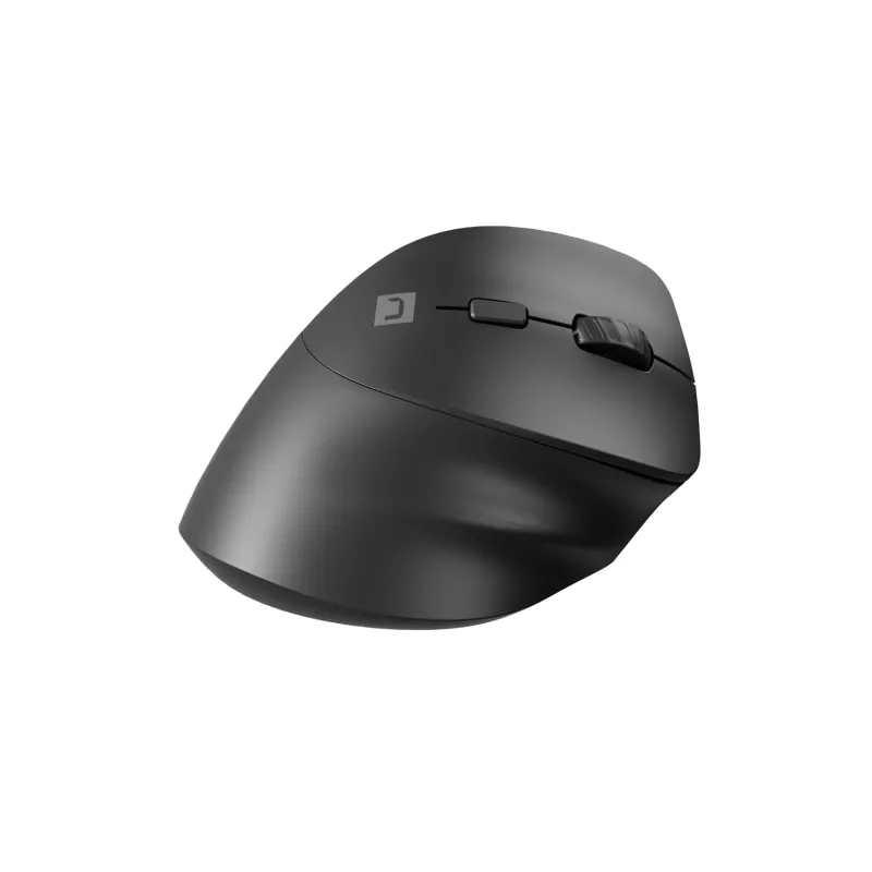 Juhtmeta optiline hiir NATEC CRAKE 2 — Bluetooth 5.2, 2400 DPI, 6 nuppu, paremakäeline, must