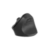 Juhtmeta optiline hiir NATEC CRAKE 2 — Bluetooth 5.2, 2400 DPI, 6 nuppu, paremakäeline, must
