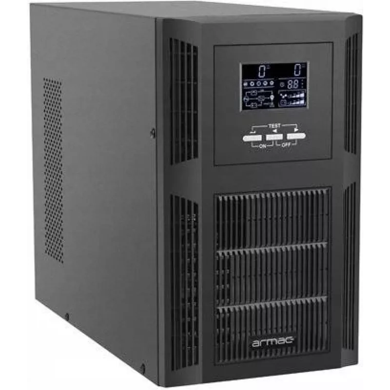 Katkematu toiteallikas ARMAC O/2000I/PF1 2 kVA (2000 W) torn-UPS, 8x IEC C13, LCD, AVR, 230 V