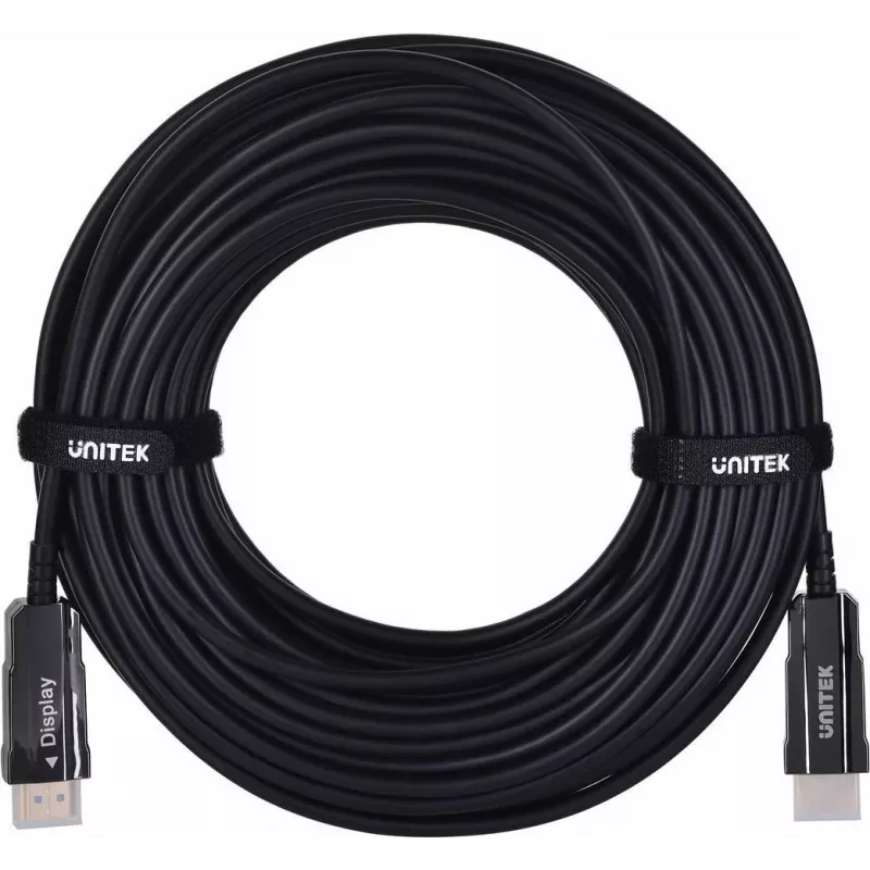 HDMI-kaabel Unitek C11072BK-20M 20 m, HDMI 2.0, max eraldusvõime 4096×3112, must