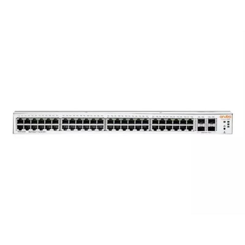 Aruba Instant On 1930 48G Class4 PoE 4SFP/SFP+ 370W Hallatav L2+ Gigabit Ethernet (10/100/1000) Toite Etherneti kaudu (PoE) 1U Valge