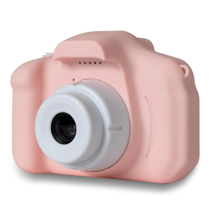 Laste digikaamera DENVER KCA-1340RO — kompaktne 85 g, roosa