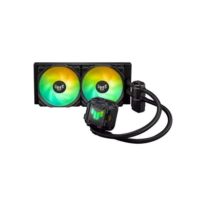 ASUS TUF GAMING LC II 240 ARGB protsessori vedelikjahutuse komplekt 12 cm Must