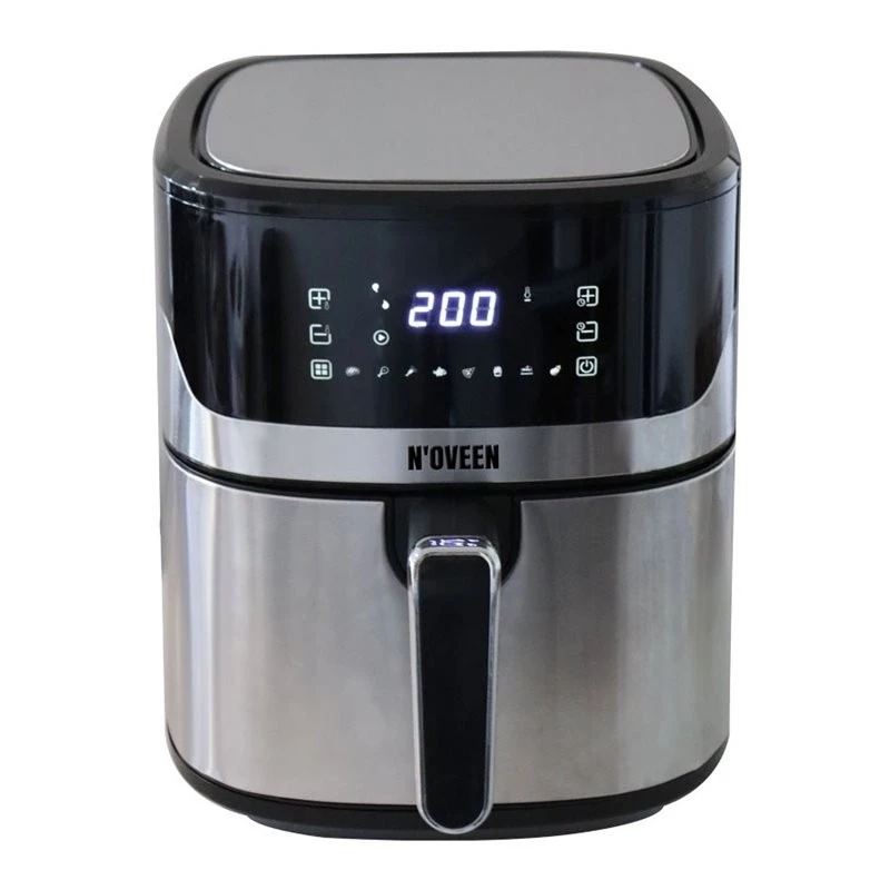 Kuumaõhufritüür NOVEEN AF550 — 6,5 l mahutavus, 1600 W, kuni 200 °C, 8 programmi