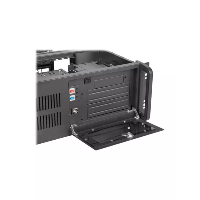 Lanberg SC01-4504-10B modulaarne serverikorpus Rack (4U)
