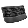 Logitech Wave Keys Office klaviatuur RF juhtmevaba + Bluetooth QWERTY taani, soome, norra, rootsi, grafiit