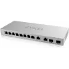Zyxel XGS1210-12-ZZ0102F võrgulüliti hall, hallatav Gigabit Ethernet (10/100/1000)